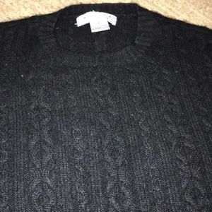 Wendy B. Cashmere chunky stitch sweater